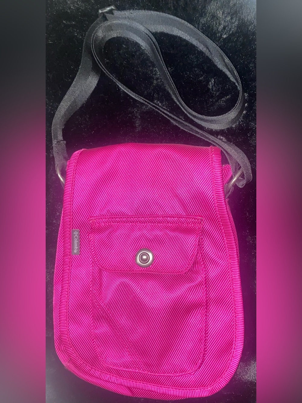 Pink Columbia Azza Crossbody Messenger Travel Bag